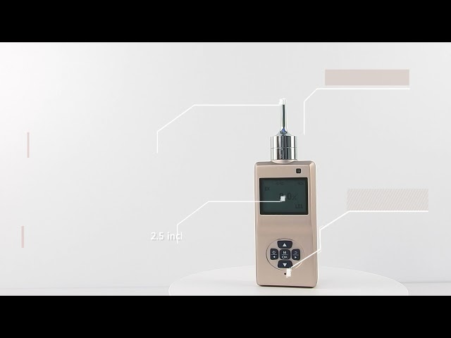 Κίνα ES20B Handheld gas detector for H2O2, 0-500ppm, with Built-in high performance suction pump προς πώληση
